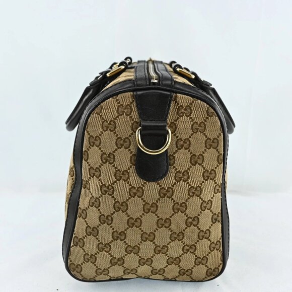 Authentic GUCCI Sherry Line Boston Bag GG Canvas bsj630-112725 - Picture 4 of 16